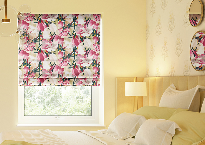 Lucy, Fuchsia - Roman Blind - Image 3